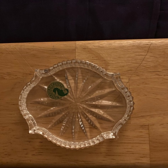 Waterford Crystal Oval Ring/Trinket Tray Excellent Condition. Sunburst Pattern - Picture 11 of 16